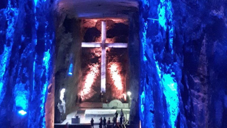 Salt Cathedral of Zipaquirá - Photo Credit: Margarita Ibbott Salt mine, bogota, Colombia