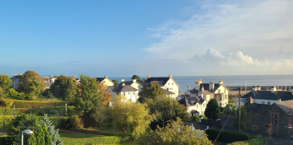 The view from our room Shelleven House Bangor UK Photo Credit Margarita Ibbott