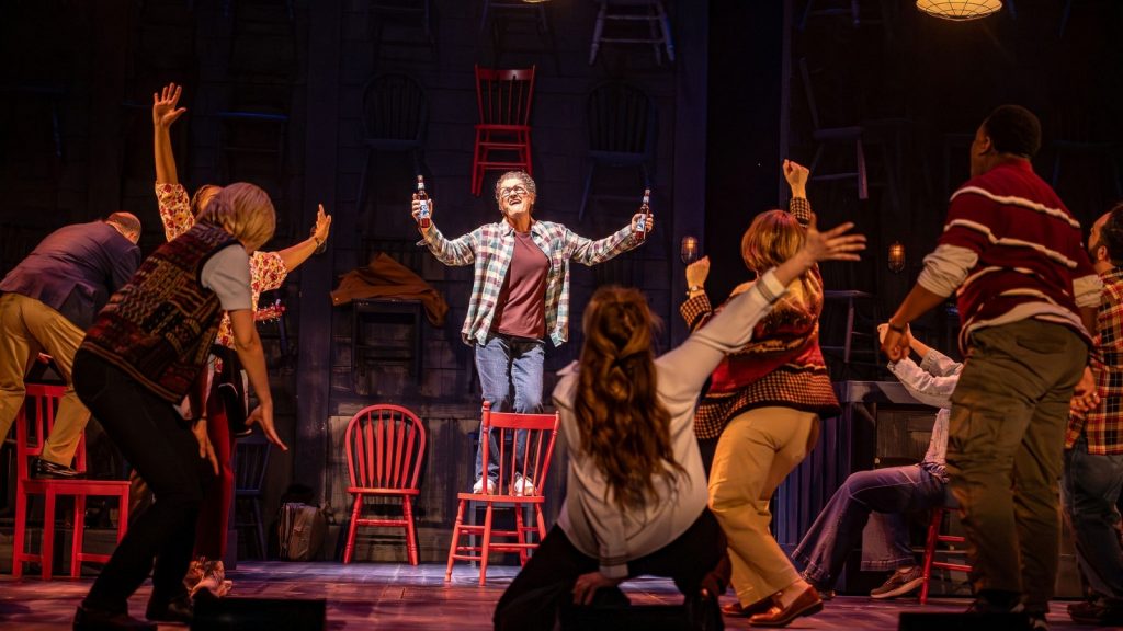 London's Come From Away: Red Chairs & Real Stories - Book Before May 31 Sellout 5 Denise Oucharek Come From Away Grand Theatre Photo Credit Dahlia Katz via The Grand Theatre