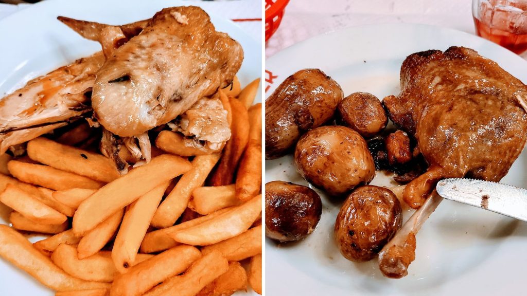 Where to Eat Like a Local in Paris: A Guide to Bouillon Bistros 6 L Free range Roasted Chicken R Duck Confit Bouillon Chartier Paris Photo Credit Margarita Ibbott