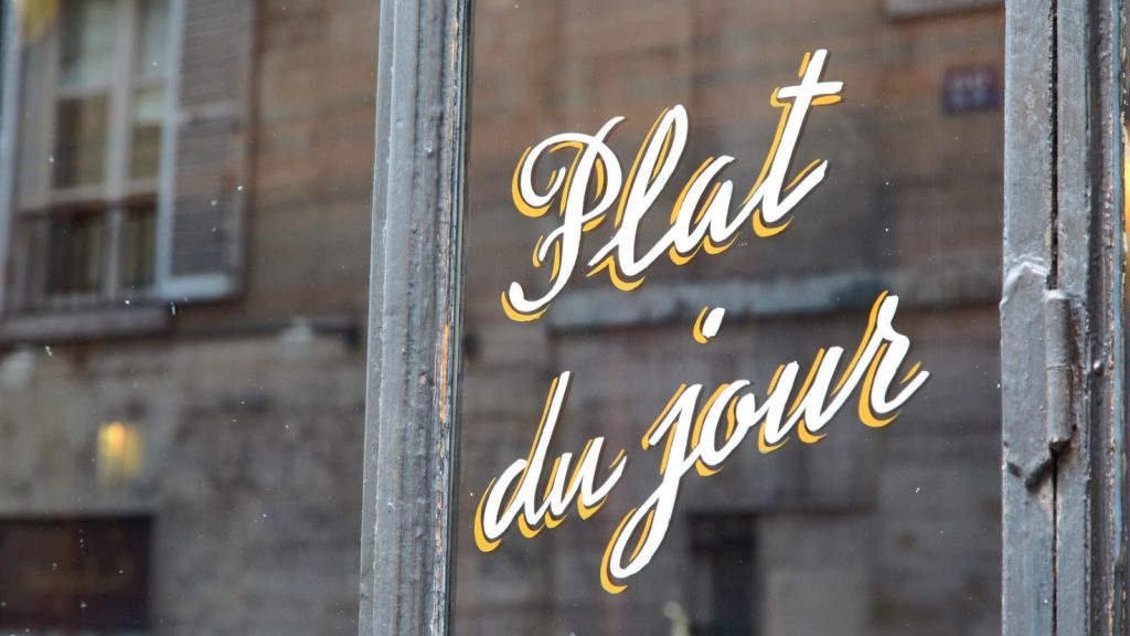 Where to Eat Like a Local in Paris: A Guide to Bouillon Bistros 13 Plat du jour - Photo Credit toucanet via Depositphotos