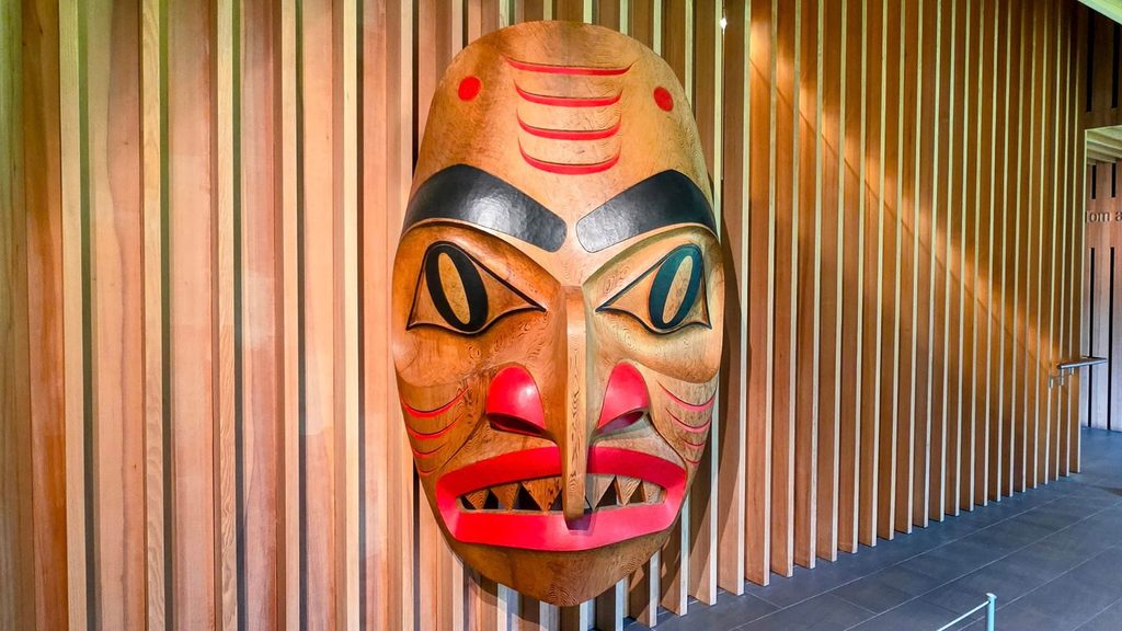 Why Indigenous Tourism Belongs in the Reconciliation Conversation 2 Robert Davidson Dogfish Mask 1999 2013 Photo Credit Margarita Ibbott 1